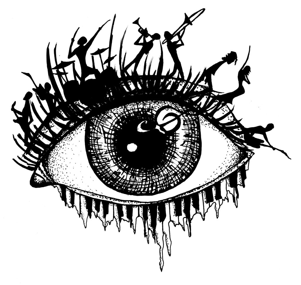1024x971 Musical Eye Tattoo By Ivorysquirrel