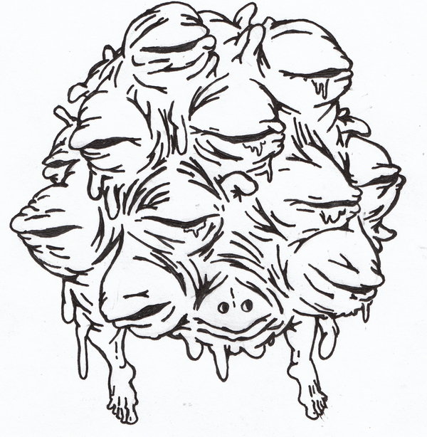 600x614 Eyeball Monster 2the Sequel By Frecklebutt