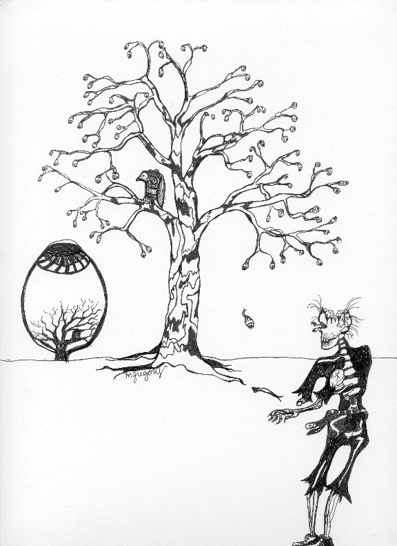 576x791 More Micron Pen Zombie Drawings Living A Whole Life