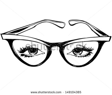 450x380 Eyes Sketch Clipart