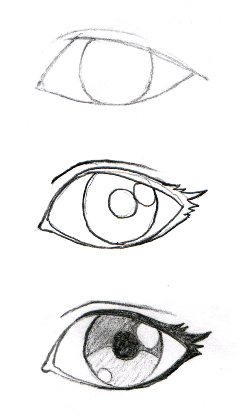 800x1373 Template Eye Drawing Template