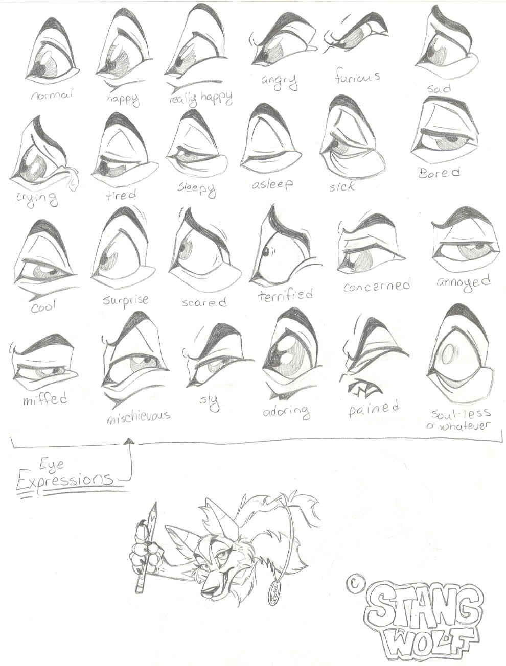 990x1304 Eye Expressions By On @