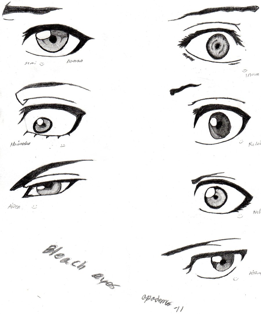 900x1082 Bleach Eyes By Opademus
