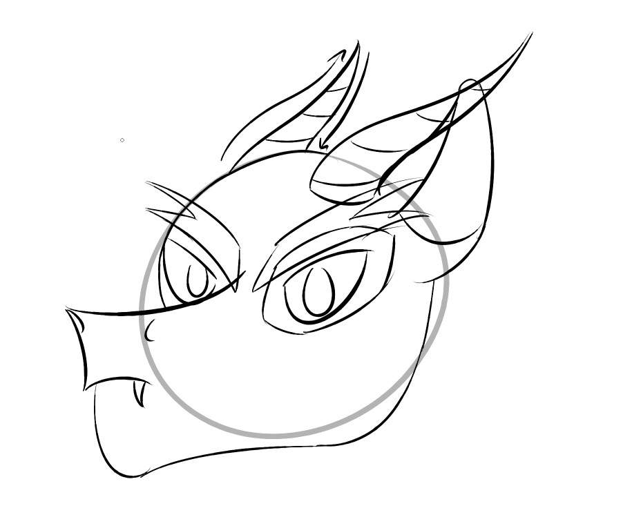 915x733 How To Draw A Draconequus [Part 1 The Head] Equestria Amino