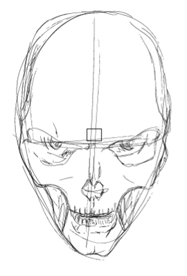 270x398 Illustrate A Malevolent Skull In 8 Steps