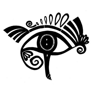 380x380 Tribal Eye Of Horus Tattoo