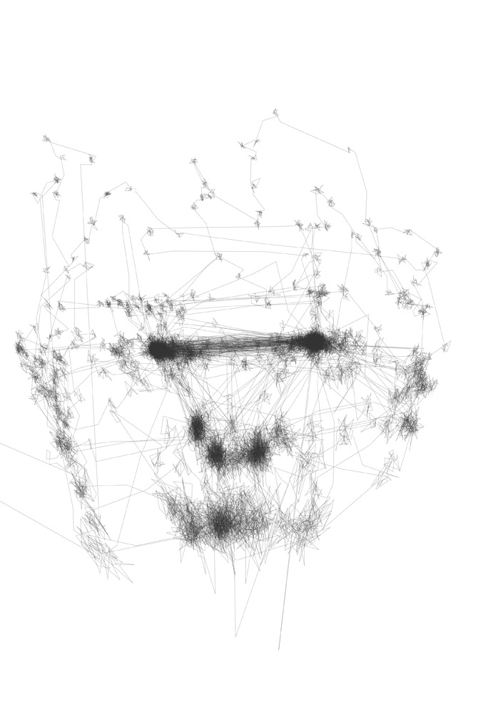 670x984 Eye Tracking Portraits