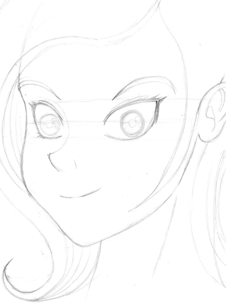 772x1034 Girl Face Full Paper Practice