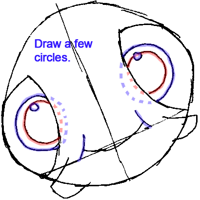 410x408 How To Draw Squirt The Turtle From Finding Nemo With Easy Step By