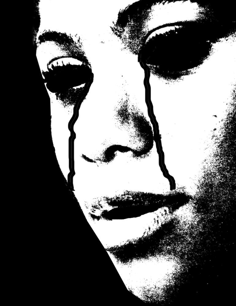 770x996 Saatchi Art Black Tears Collage By Jaume Serra Cantallops