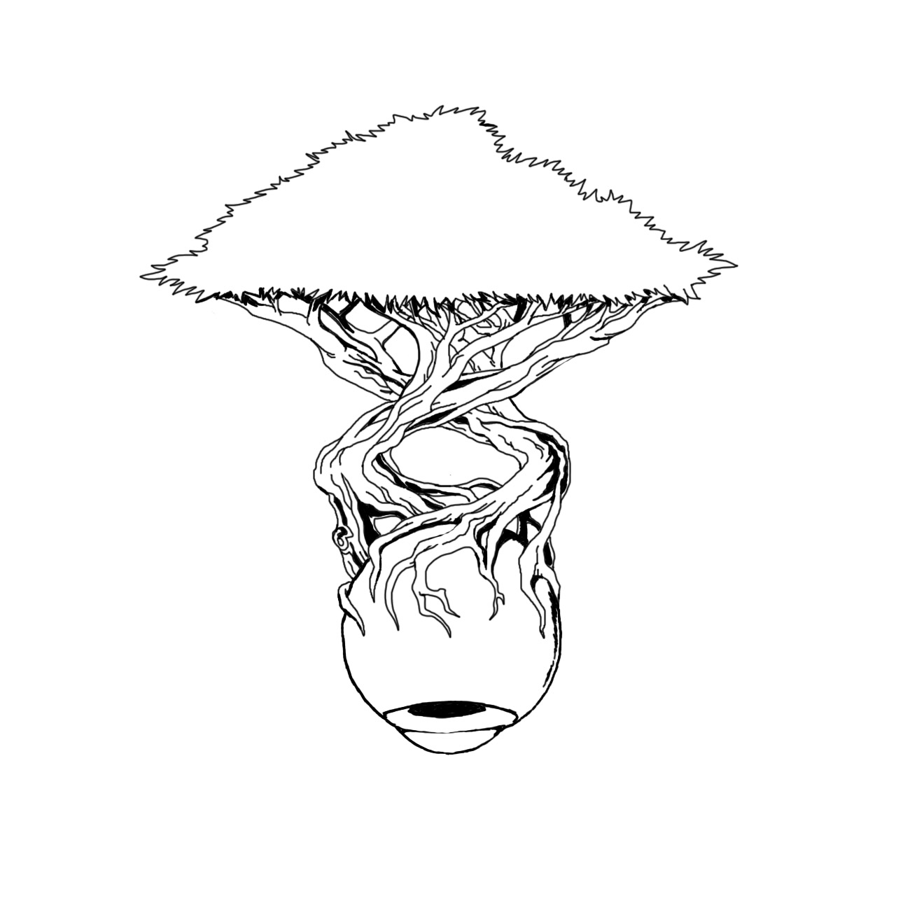 1300x1300 Eyeball Tree Helix (Oc Art)