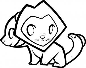 302x239 How To Draw How To Draw A Chimera For Kids