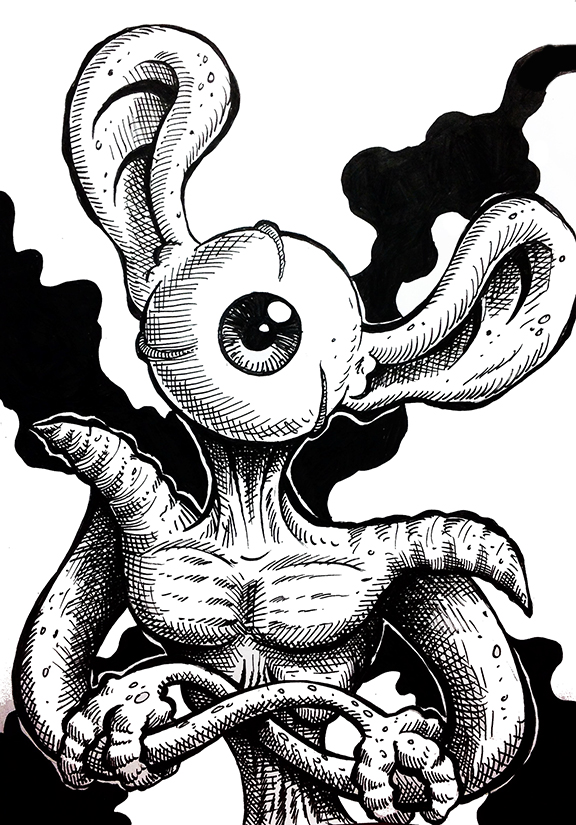 576x825 Sketchbook Work Eyeball Alien Johnny