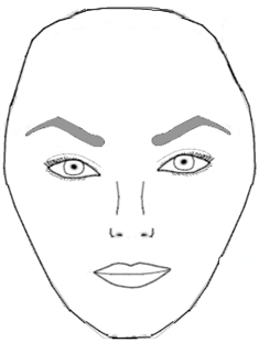 235x320 Perfect Eyebrows For The Diamond Face Shape