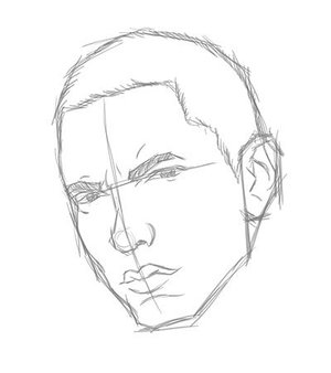 300x338 Graphic Content How To Draw Eminem In 8 Easy Steps By Myspace