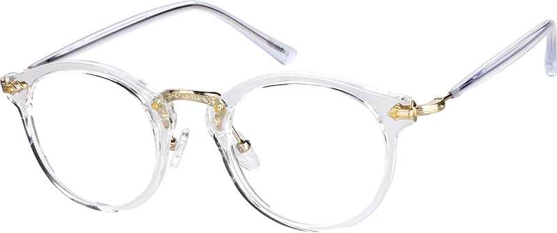 800x335 Gray Round Glasses