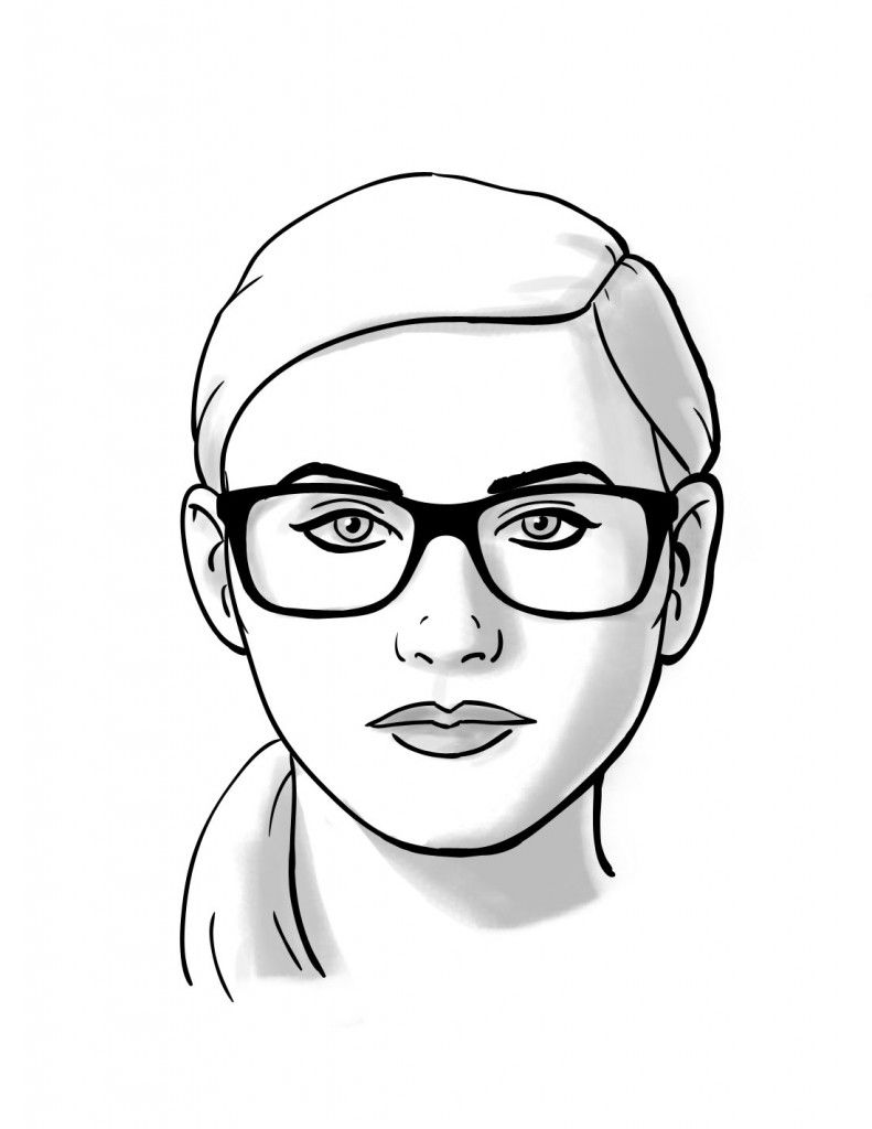 791x1024 How To Choosing Glasses For Round Face Shapes Face Shapes