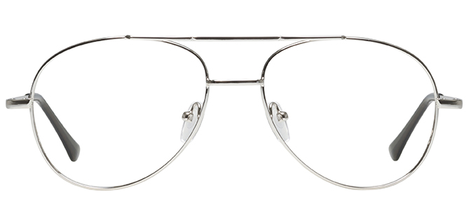 669x318 Silver Prescription Eyeglasses