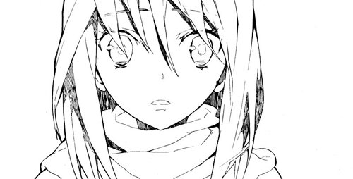 500x254 Manga Black And White