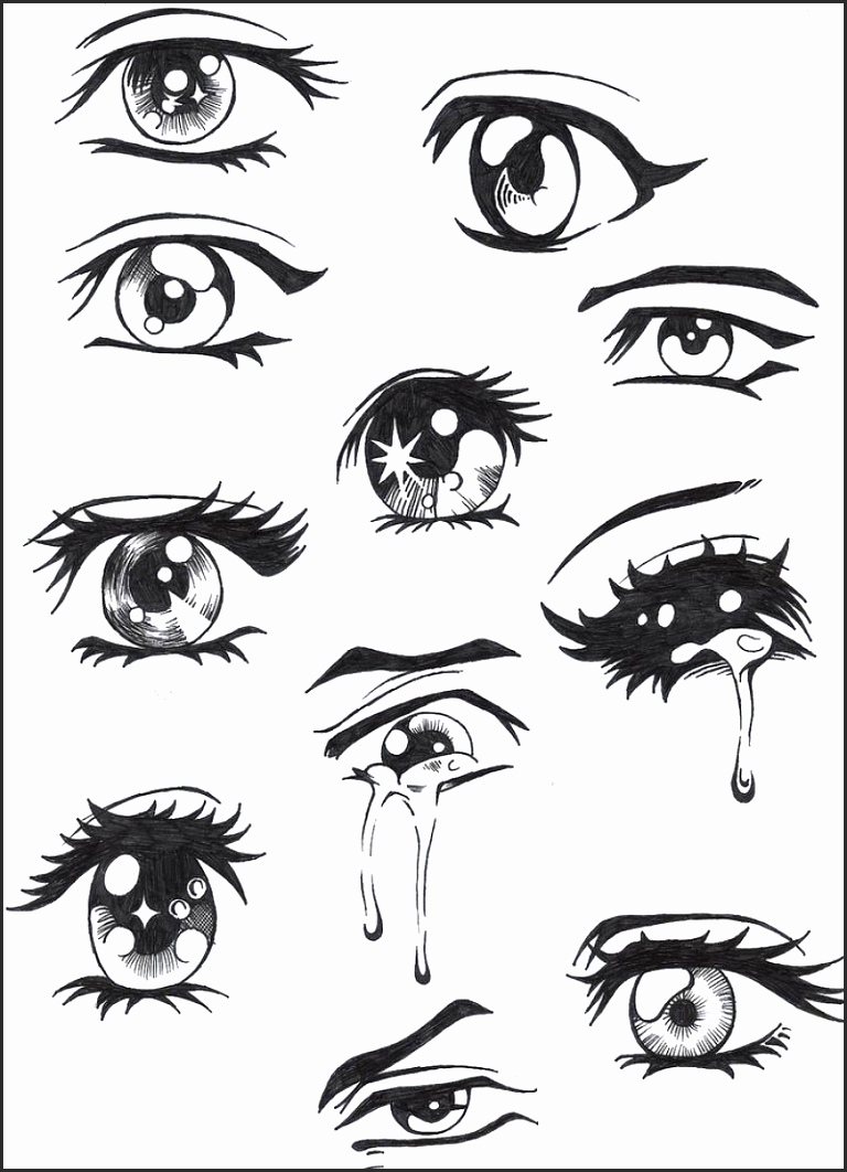 Crying Eyes Drawing at GetDrawings | Free download