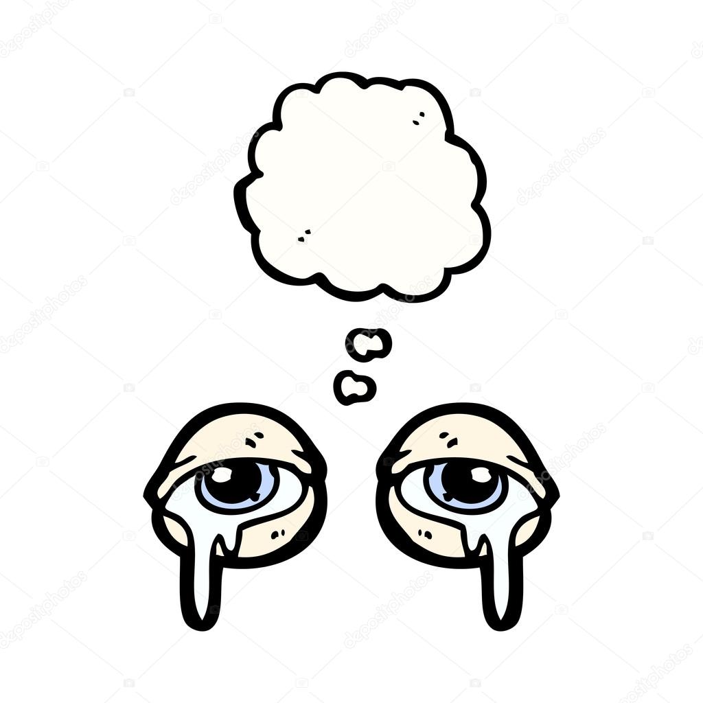 1024x1024 Crying Eyes Stock Vector Lineartestpilot