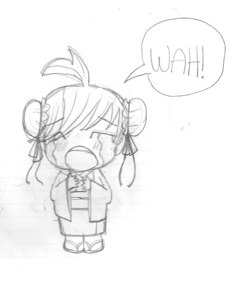 821x973 Crying Chibi By Mai Nahm