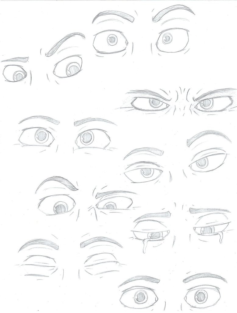 778x1027 Male Eyes By Likes 2 Draw