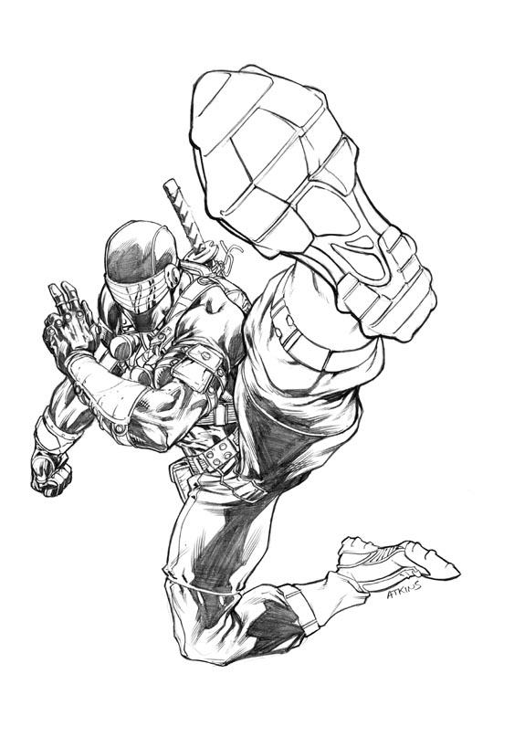 563x807 Snake Eyes Again By Robertatkins