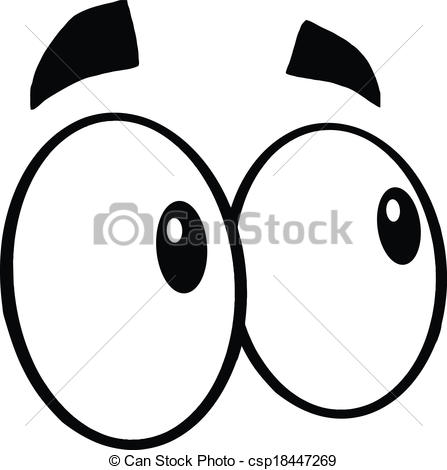 447x470 Eyes Looking Up Clipart