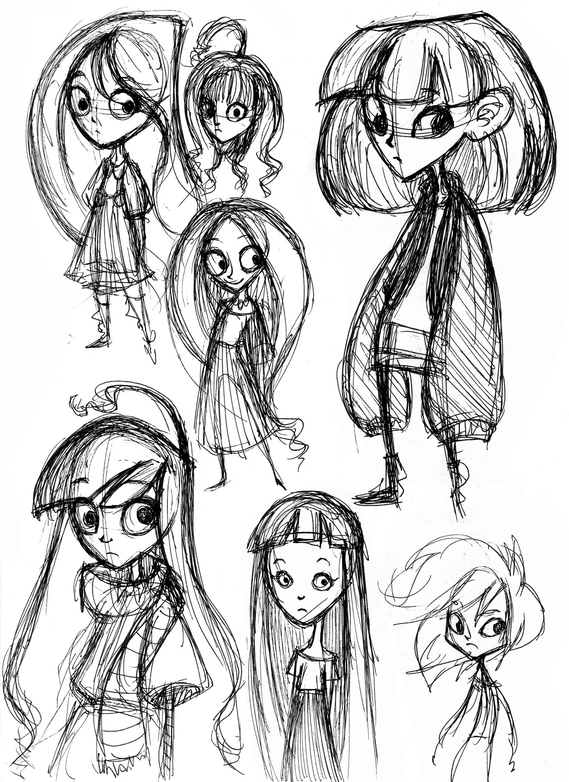 1164x1600 Fashion Sketches Tumblr