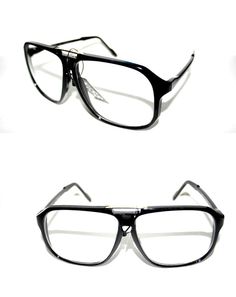 236x297 Men's Women's Clear Lens Eye Glasses Round Shape Retro Matte Brown