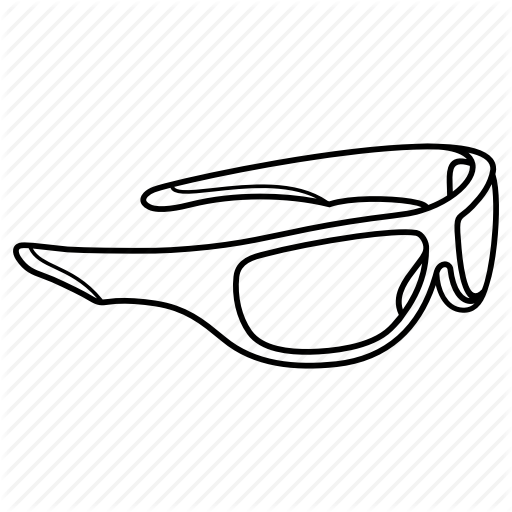512x512 Bicycle Glasses, Bike, Clear, Eyes, Glasses, Lens, Safety Icon