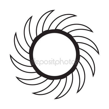 450x450 Female Eyes Outline. Stock Vector Reenya