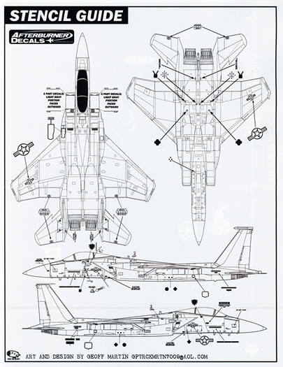 405x525 F 15 Mod Eagle Data And Stencils Decal Review By Rodger Kelly