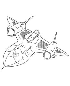 236x288 Military Jet Fighter Airplane Coloring Page Cinco