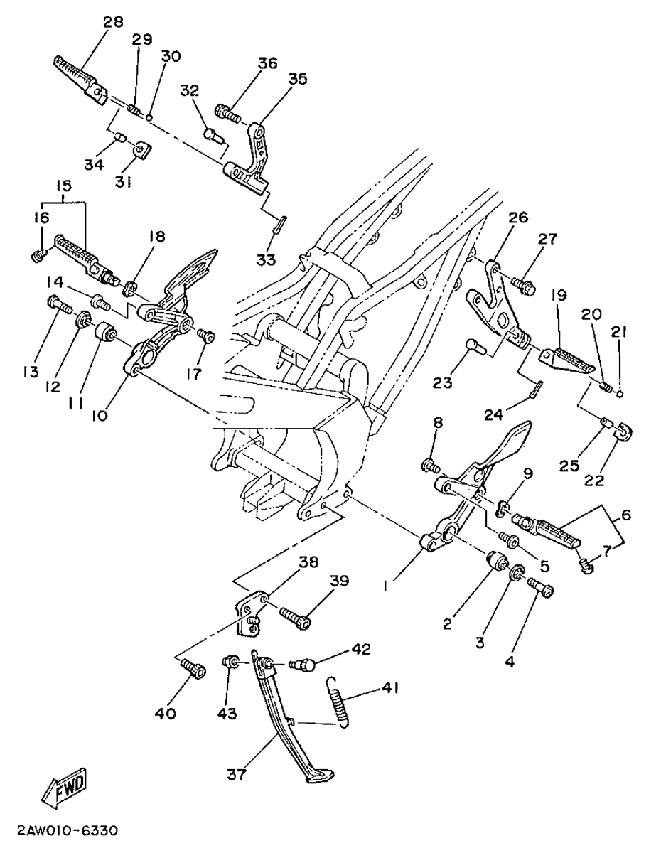 930x1200 Yamaha Tzr250 (2aw)