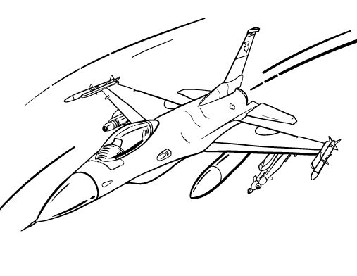 507x392 Fighter Jet Plane Coloring Pages Coloring Page For Kids