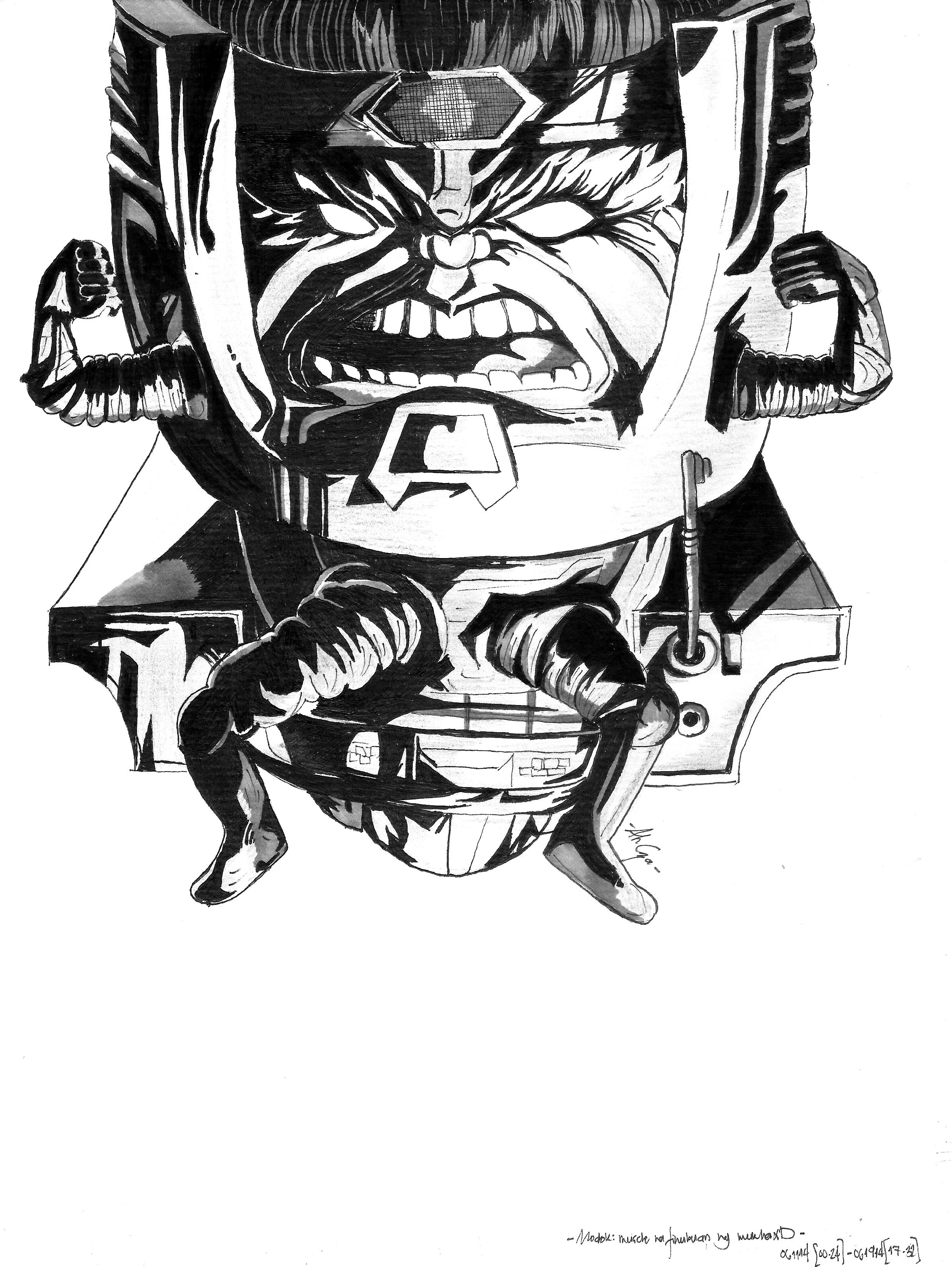 2461x3276 Title M.o.d.o.k (Mentalmobilemechanized Organism Designed Only
