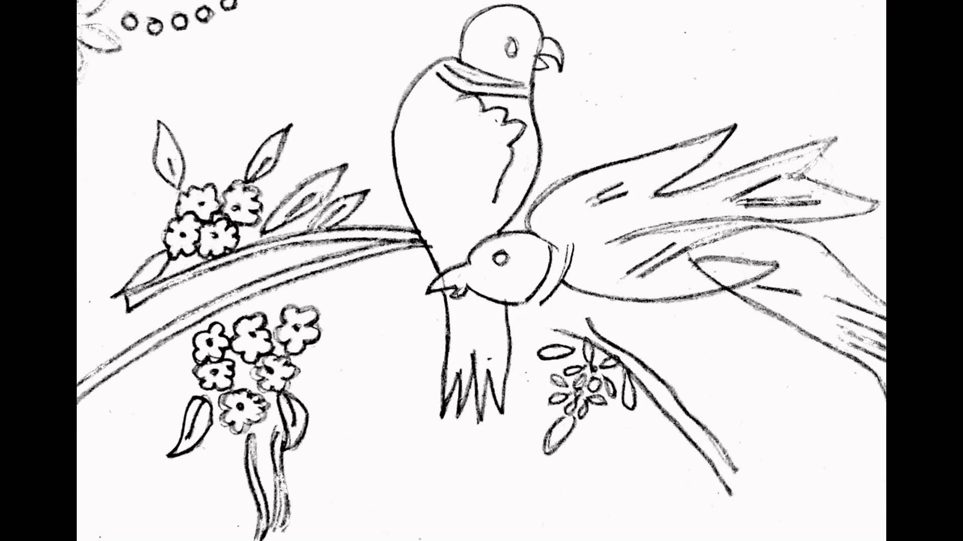 1920x1080 Birds Designs For Embroidery, Drawing Amp Painting, Fabric Printing