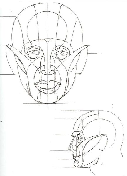 433x600 Reilly Method Face Rhythm Chart. Head Construction