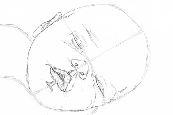 600x400 How To Make A Drawing Of A Baby Sleeping Let's Draw People