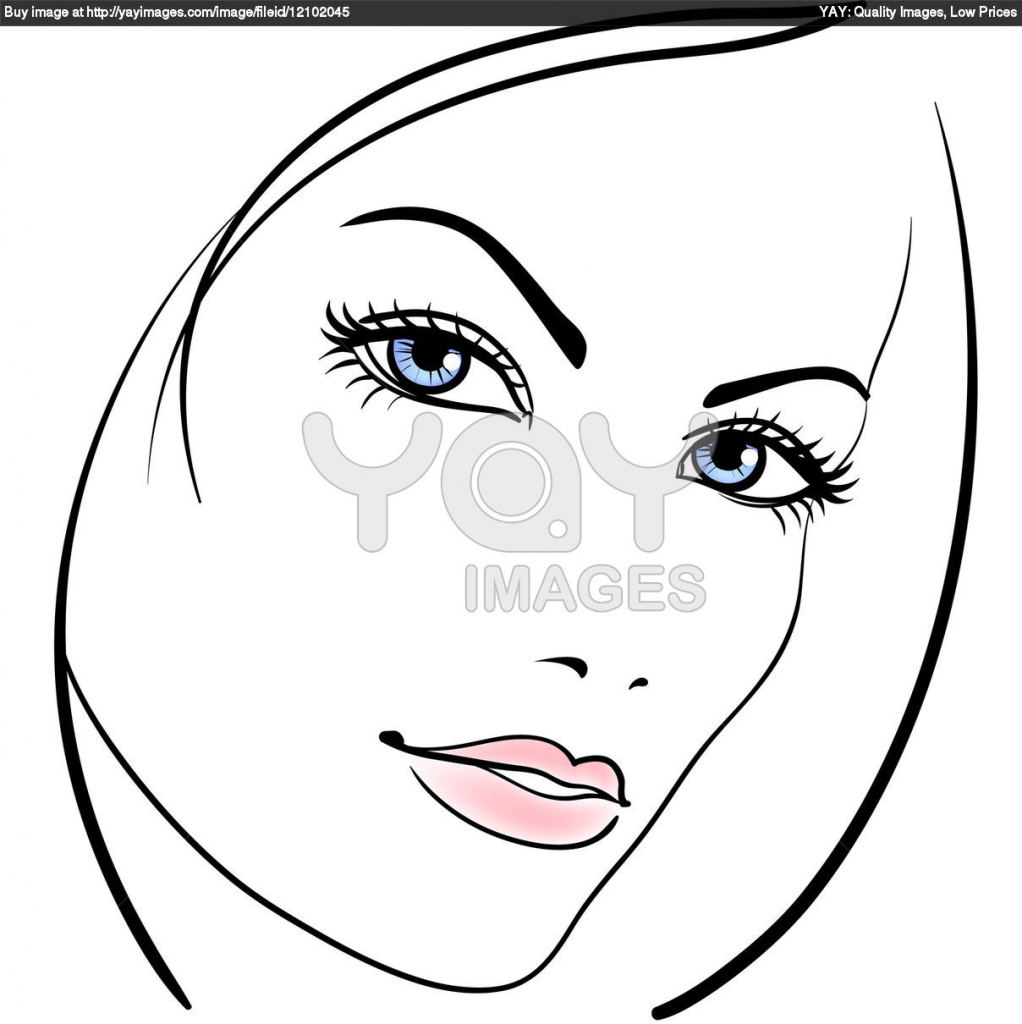 1022x1024 Simple Face Sketches For Beginners Face Sketch Archives