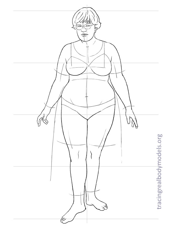 598x792 Tracing Real Body Models An Alternative To The Stereotypical