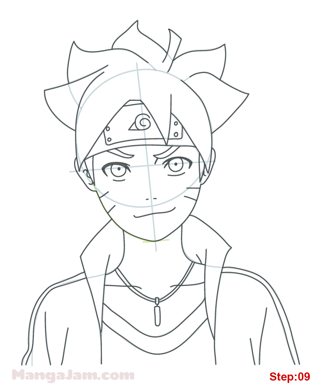 1061x1280 How To Draw Boruto Uzumaki From Naruto