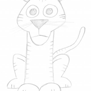 320x320 Tag For Easy Drawing Of A Tiger Draw A Tiger By Diana Huang