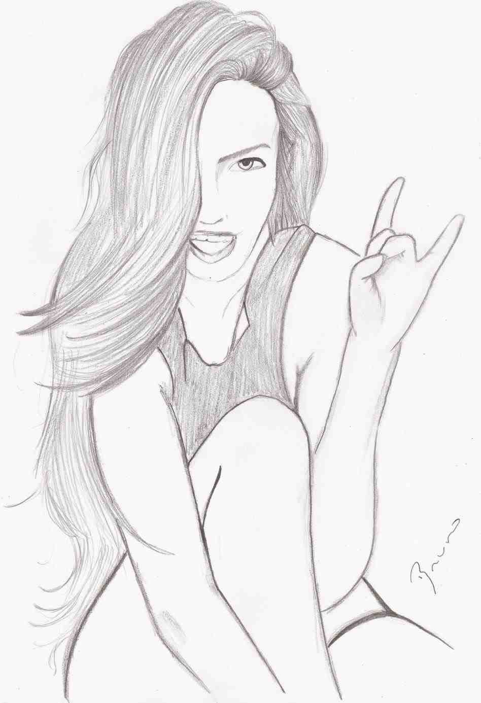 948x1386 Easy Drawing Ideas For Girls Step By Step