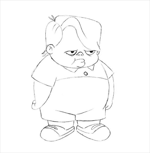 585x594 Easy Drawing