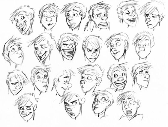 Face Expressions Drawing at GetDrawings | Free download
