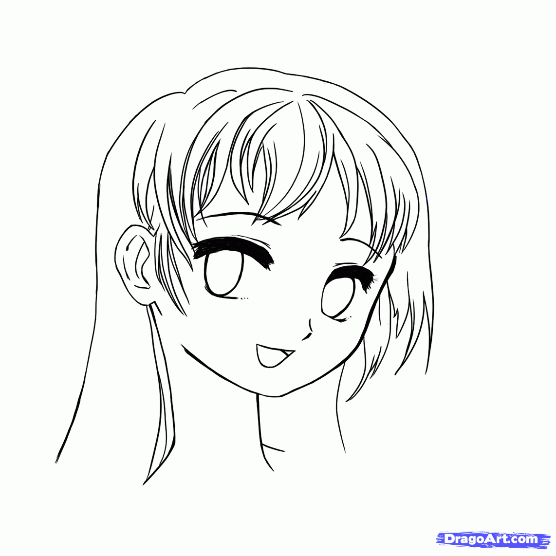 1142x1142 12. How To Draw Anime Girl Faces