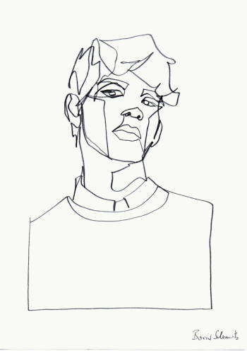 350x496 Boris Schmitz Drawing Tumblr